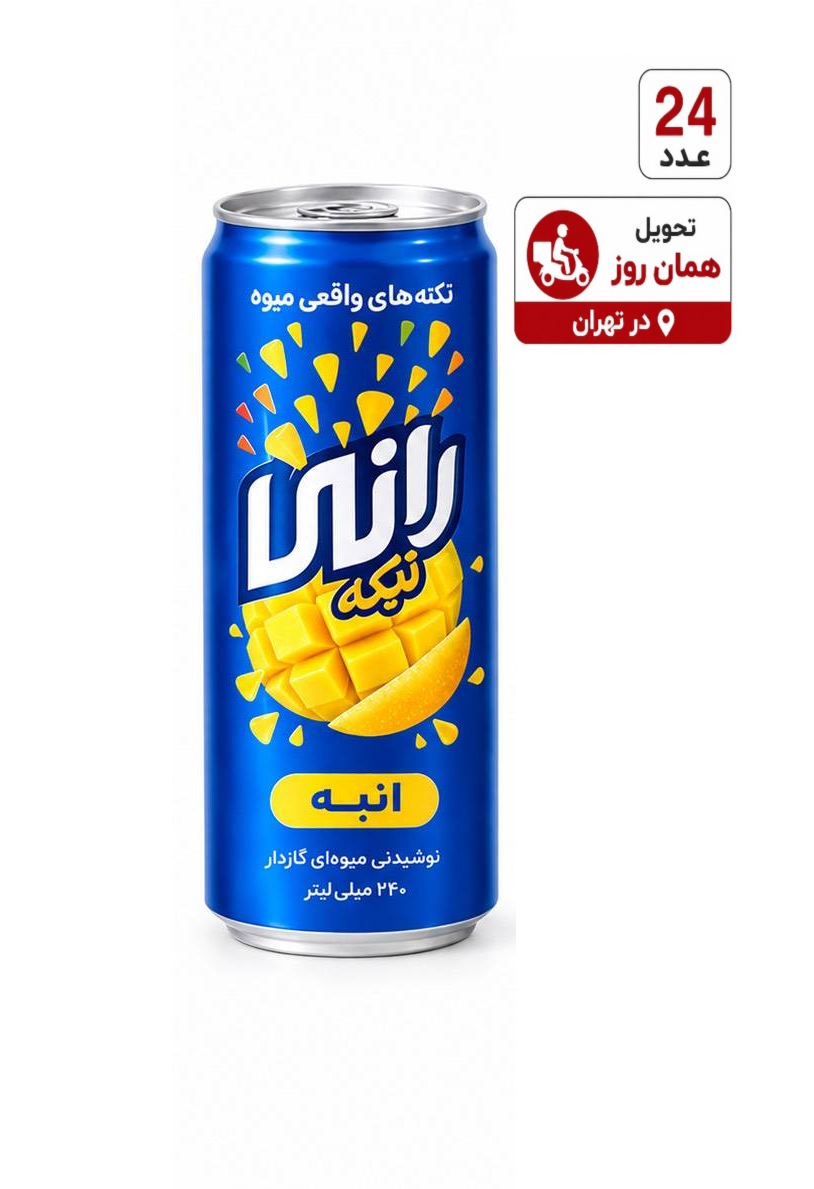 رانی انبه 240 میل باکس 24 عددی